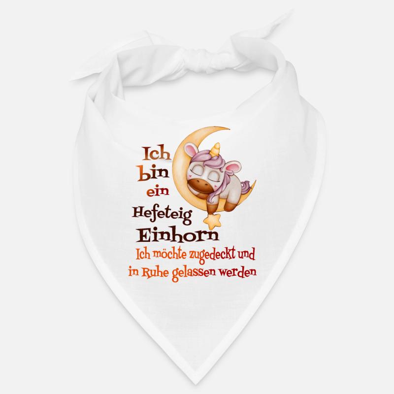 Hefeteig Einhorn Bandana