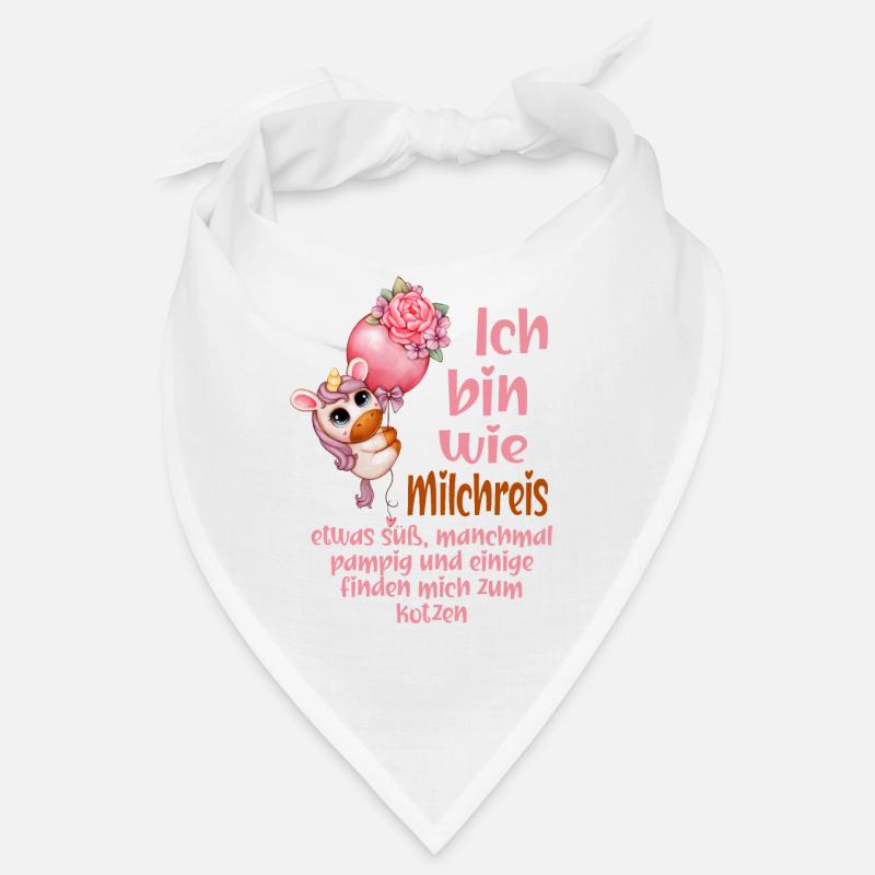 Milchreis Einhorn Bandana