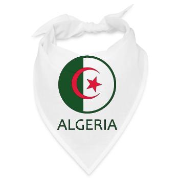 Algerien - Bandana - Weiß - Vorne