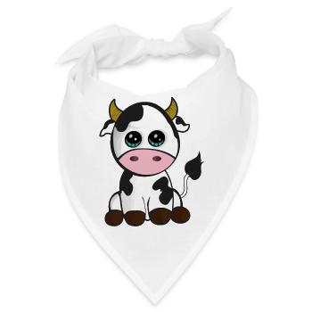 Babykuh - Bandana - Weiß - Vorne