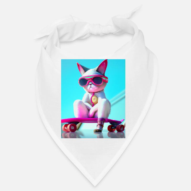 Chats de skateboard cool Bandana