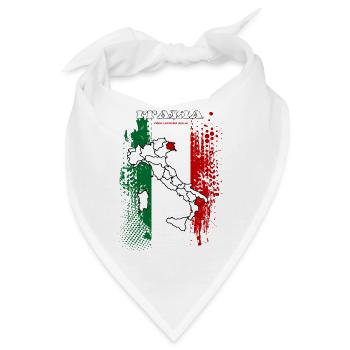 Friuli Venezia Giulia - Bandana - Weiß - Vorne