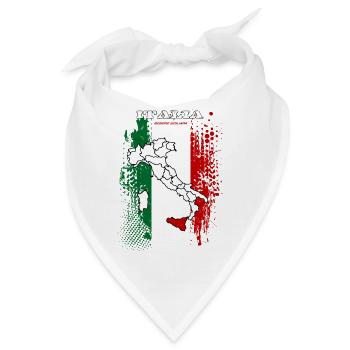 Regione Siciliana - Bandana - Weiß - Vorne