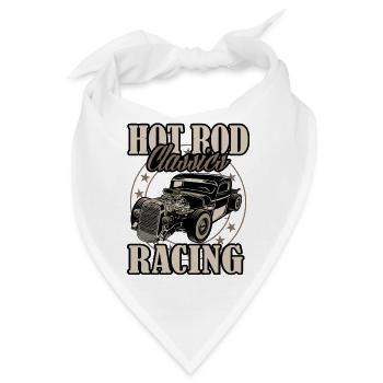 Hot Rod Classics Racing Hotrod - Bandana - Weiß - Vorne