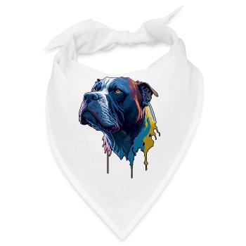 Colorful Dog - Bandana - Weiß - Vorne