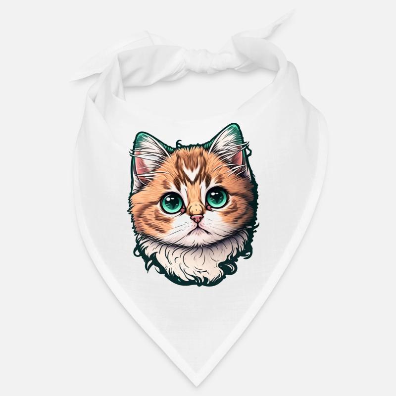 Altmodische Katze Bandana