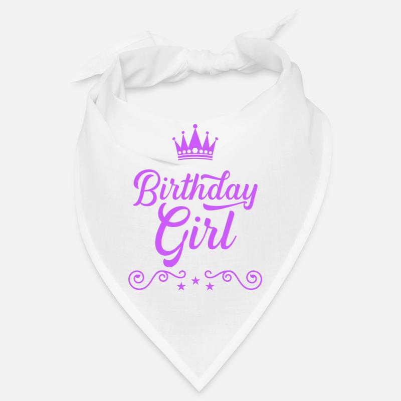 Fille d’anniversaire Bandana