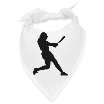 Baseball - Bandana - Weiß - Vorne
