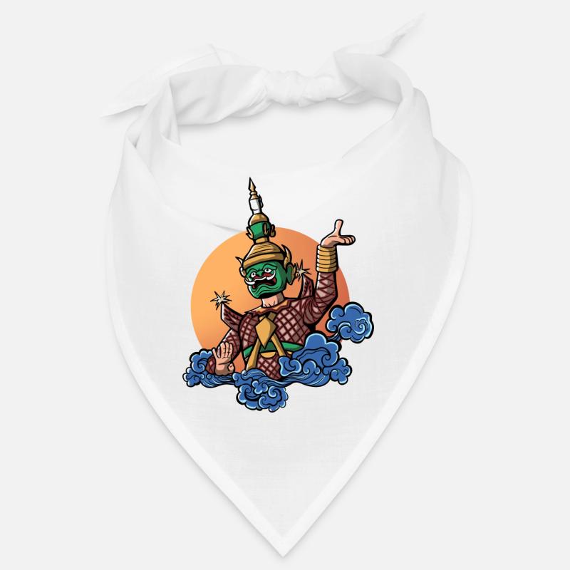 Cambodge guerrier Khmer épée drapeau I cadeau Bandana