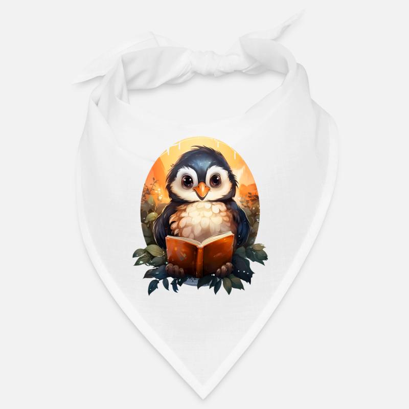 Pinguin - Bandana - Weiß