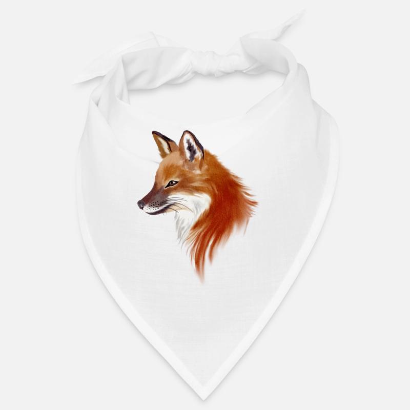 Fuchs Aquarell Bandana