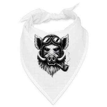 Animalistic Aviatorz #5 - Bandana - Weiß - Vorne