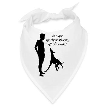 Soulmates - Bandana - Weiß - Vorne