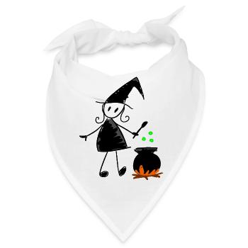Hexentrank - Bandana - Weiß - Vorne