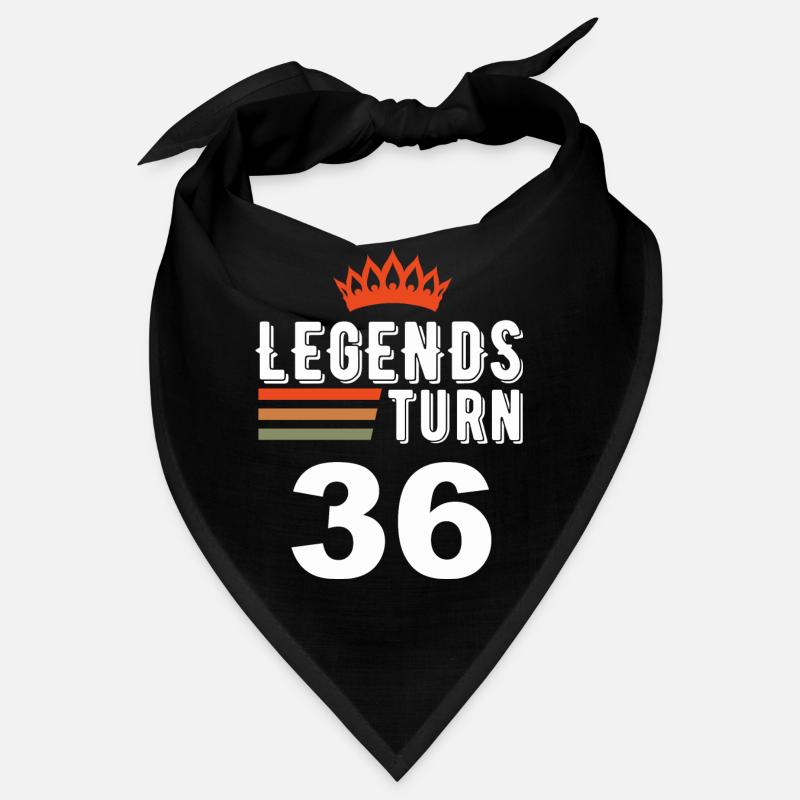 Legends turn 36, 36 birthday Bandana