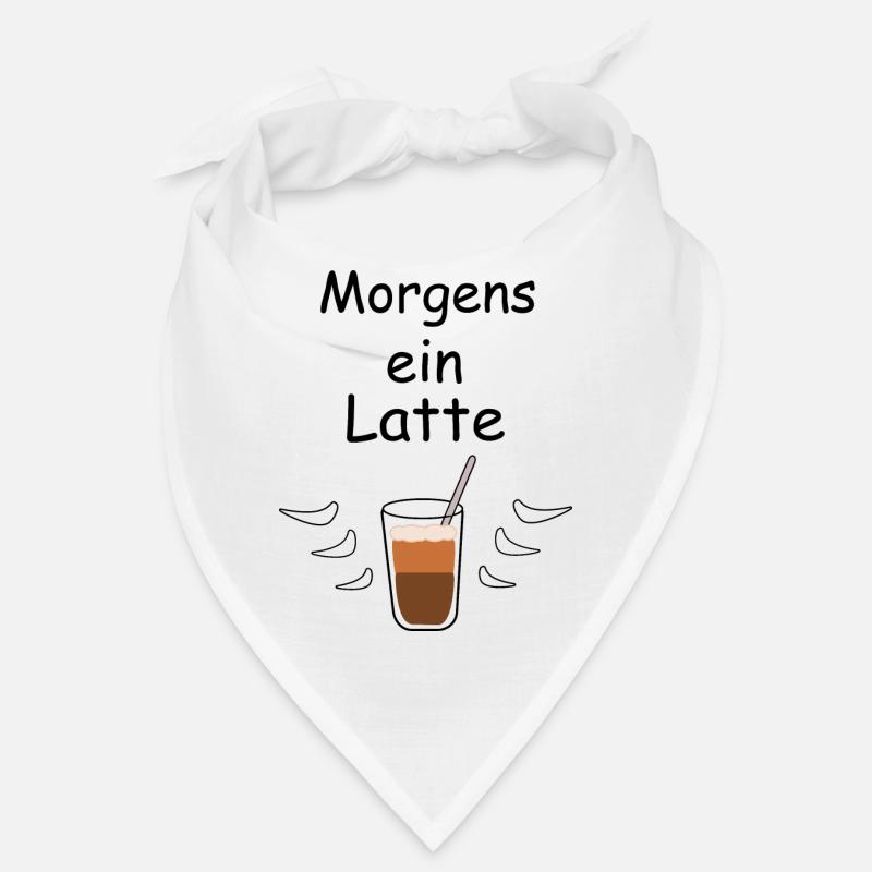 Morgens ein Latte Bandana