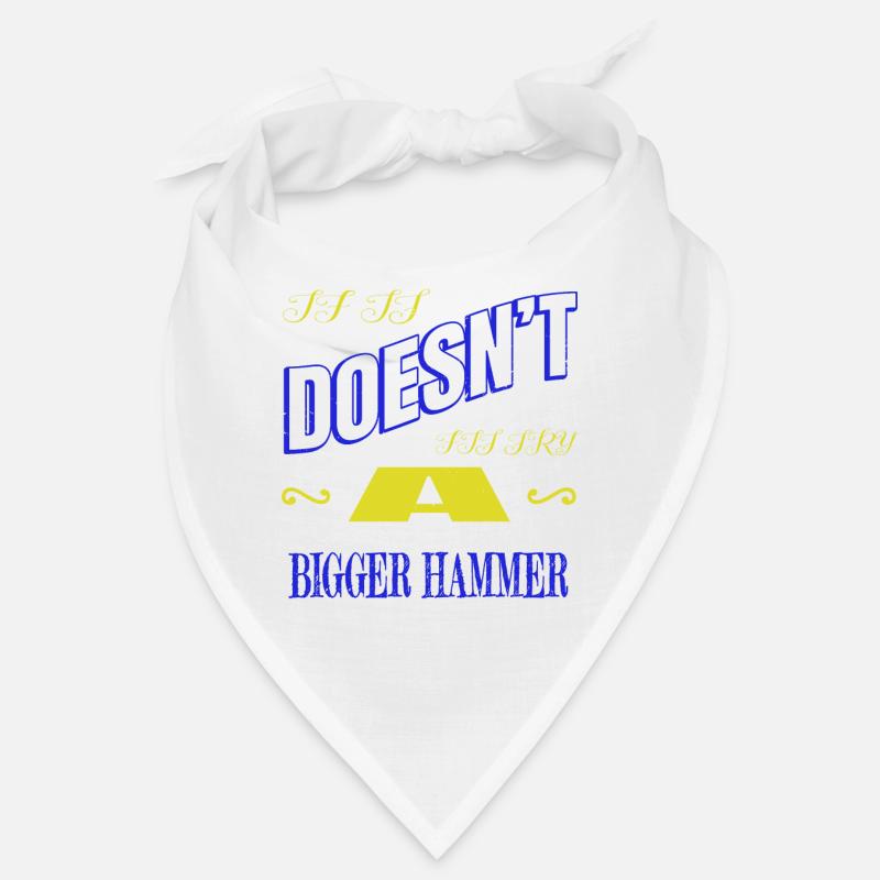 drôle citation humour blagues construction charpentier Bandana