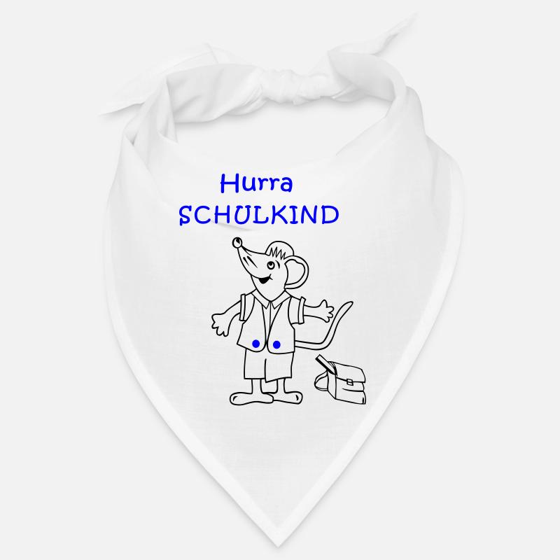 Hurra Schulkind Einschulung Bandana