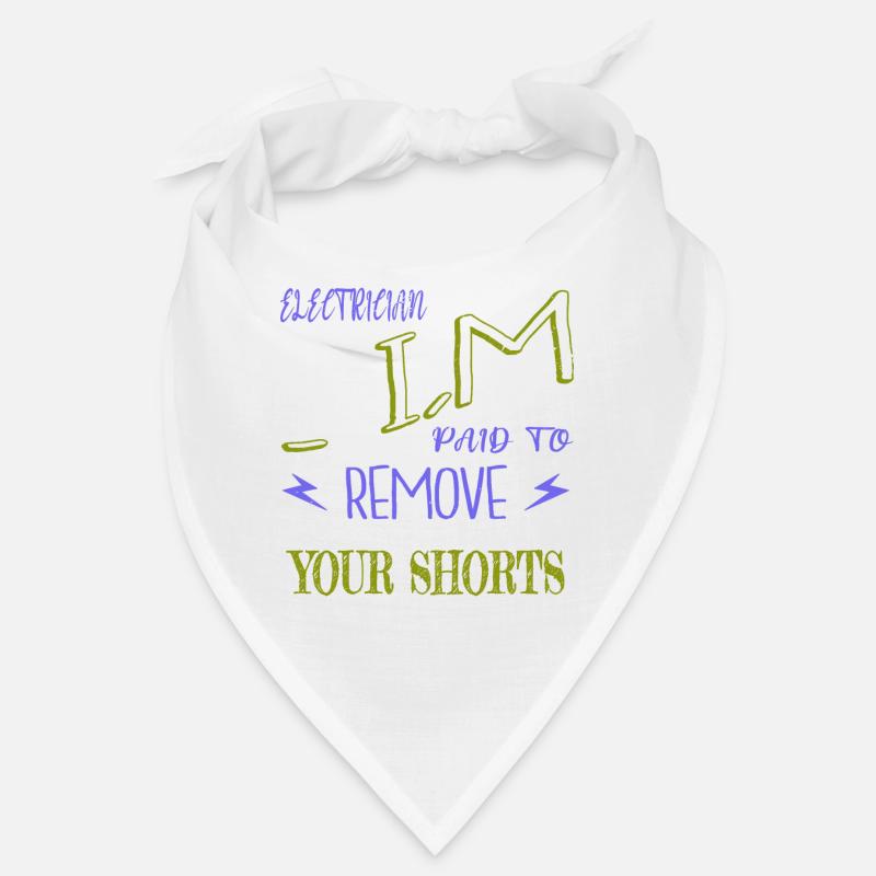 electrician gift caution electrical engineering Bandana
