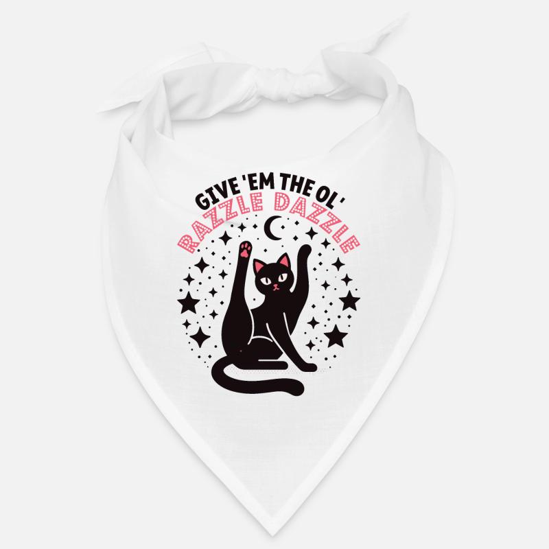 Funny cat: Give Them The Ol' Razzle Dazzle Bandana