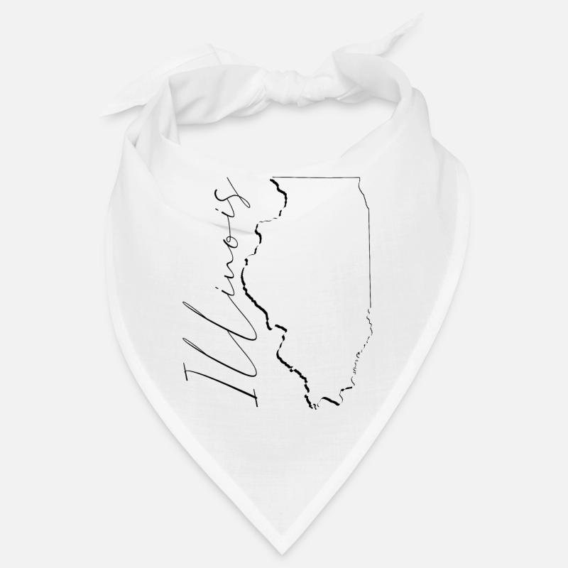 Illinois (États-Unis) | Carte | Script fantôme Bandana