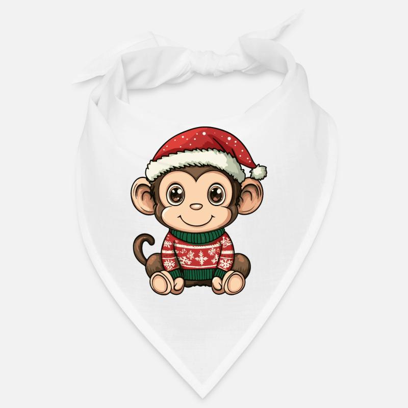 Singe Noël Bandana