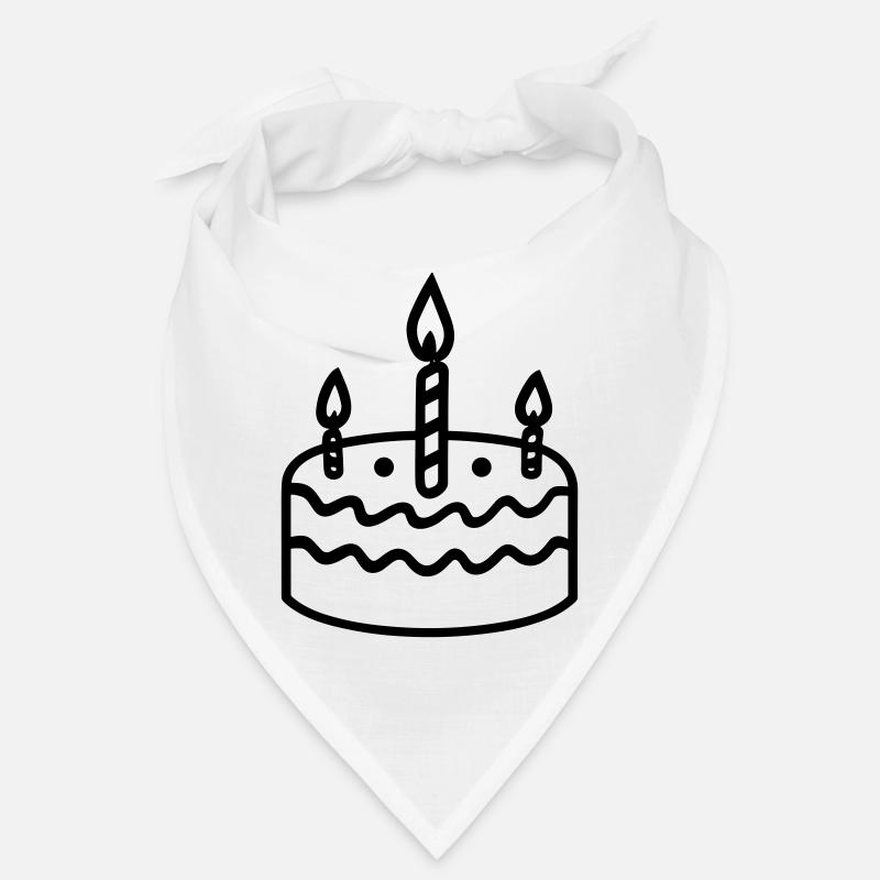 Birthday cake Bandana