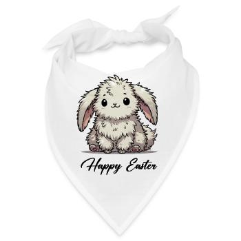 hase comic tier - Bandana - Weiß - Vorne