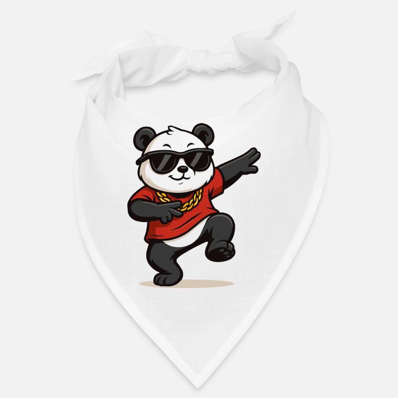 Panda Comic Dance Bandana
