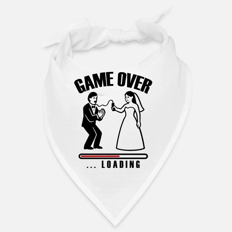 Game Over Loading Hochzeit Bandana