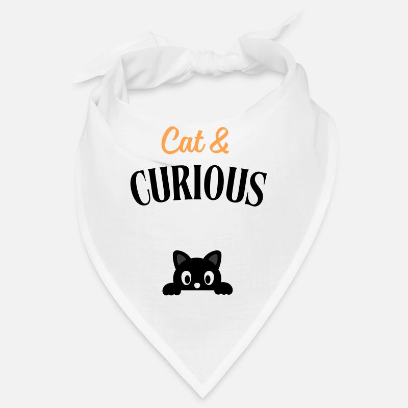 Cat and curious Bandana