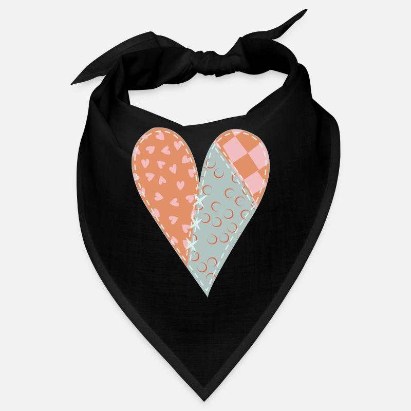 Coeur Patchwork No8 Bandana