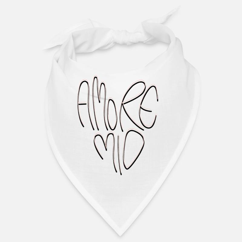 Amore Mio Lettering Bandana