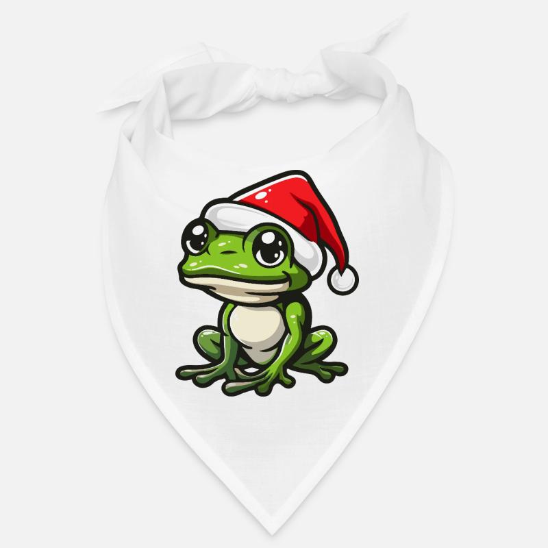 Grenouille Noël Bandana
