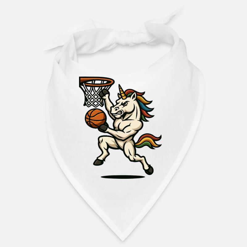 Regenbogen-Einhorn-Slam Dunk Bandana