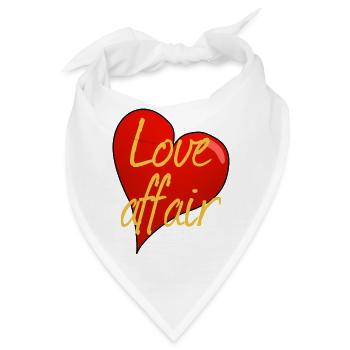 LOVE AFFAIR - Bandana - Weiß - Vorne