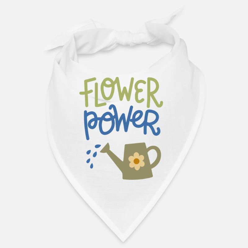 Conception d’arrosoirs de jardinage mignons Flower Power Bandana