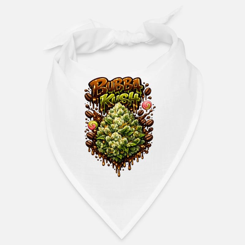 Bubba Kush Graffiti Print Bandana