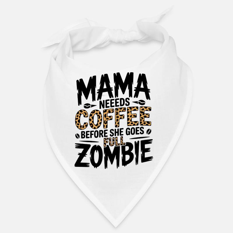 Mama braucht Kaffee Bandana