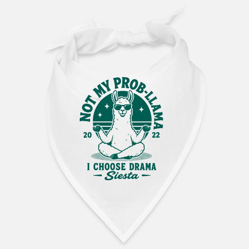 Pas ma sieste prob-llama Bandana