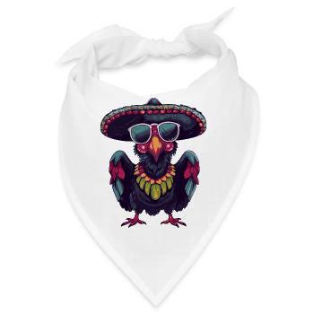 Harpyie Vogel Sombrero - Bandana - Weiß - Vorne
