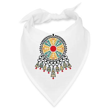 Juwelen von Kabylien - Bandana - Weiß - Vorne