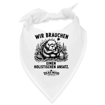 Geschenk für Kollegen Business Buzzword Humor - Bandana - Weiß - Vorne