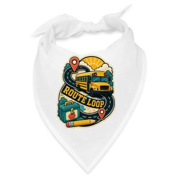 ROUTE LOOP - Bandana - Weiß - Vorne