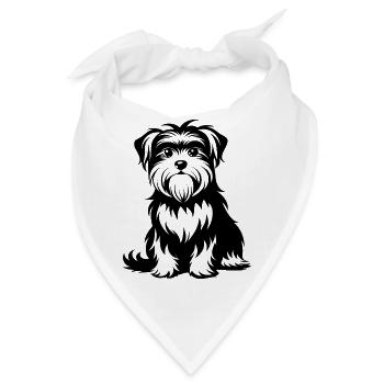 Malteser Hundesitting - Bandana - Weiß - Vorne