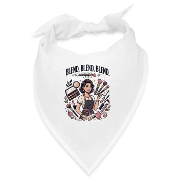 Blend Blend Blend Blend Make-up Artist - Bandana - Weiß - Vorne