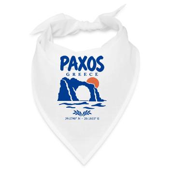 Paxos Tripitos Arch - Bandana - Weiß - Vorne