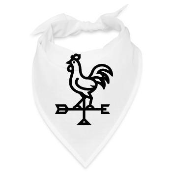 Wetterhahn - Bandana - Weiß - Vorne