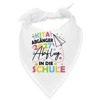Kita Abgänger 2027 - Bandana - Weiß - Vorne
