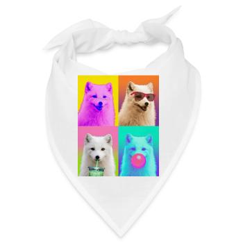 Polarfüchse Polarfuchs - Bandana - Weiß - Vorne